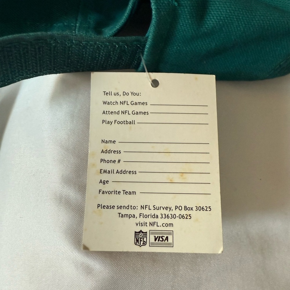 Vintage NWT  NFL Miami Dolphins Throw Back, Adjustable Back - Picture 10 of 10